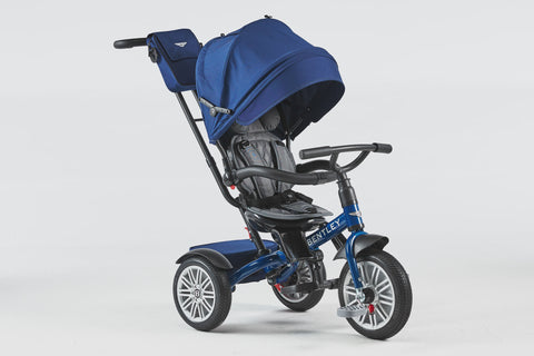 Bentley 賓利三輪嬰幼兒手推車 -藍色一代出清品