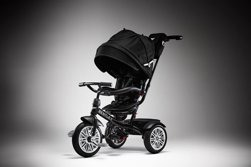 Bentley 賓利三輪嬰幼兒手推車 -黑色 2023